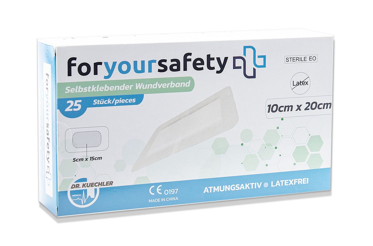 Dr. Kuechler Medical FORYOURSAFETY Wundpflaster sensitiv