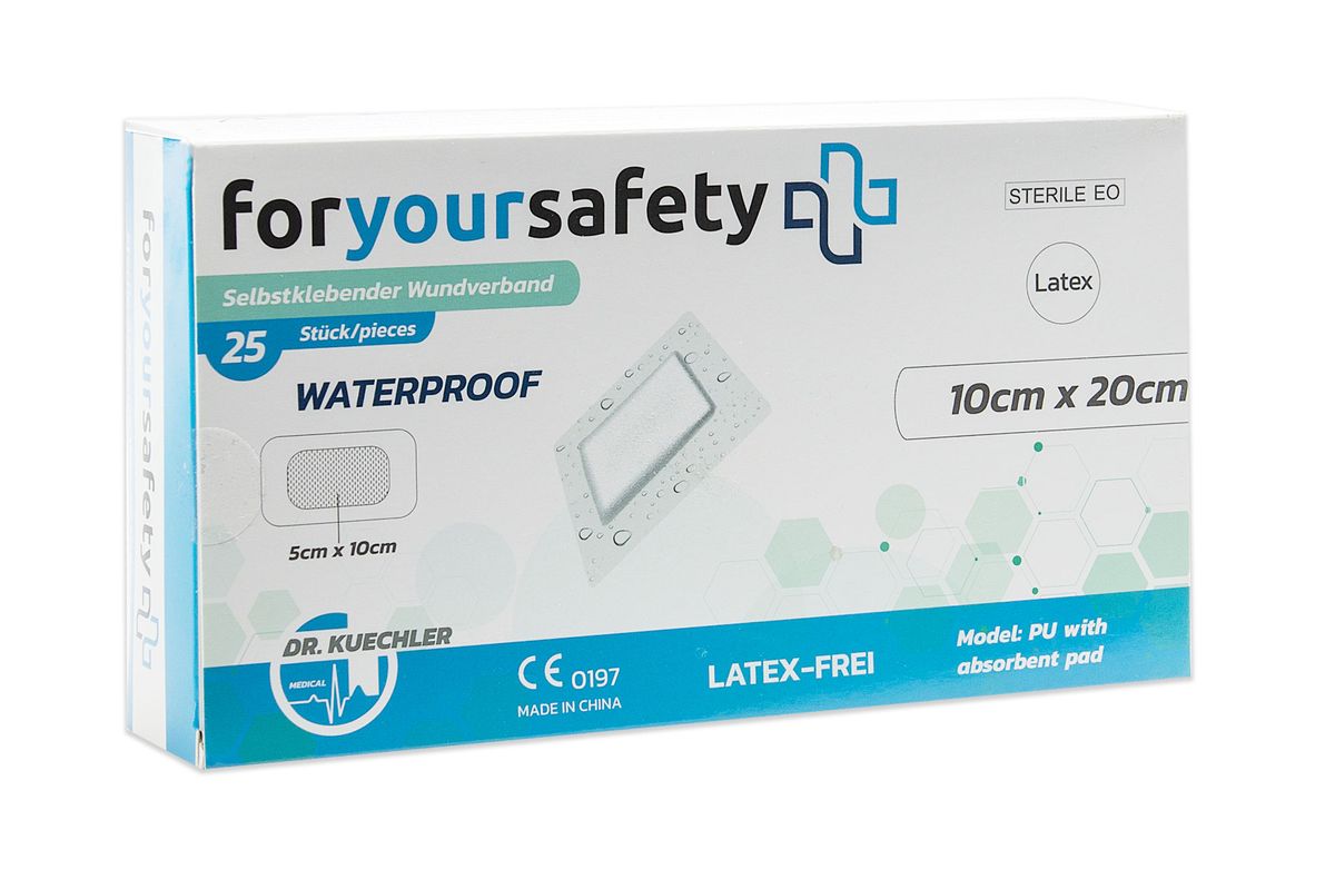 Dr. Kuechler Medical FORYOURSAFETY Wundpflaster wasserfest