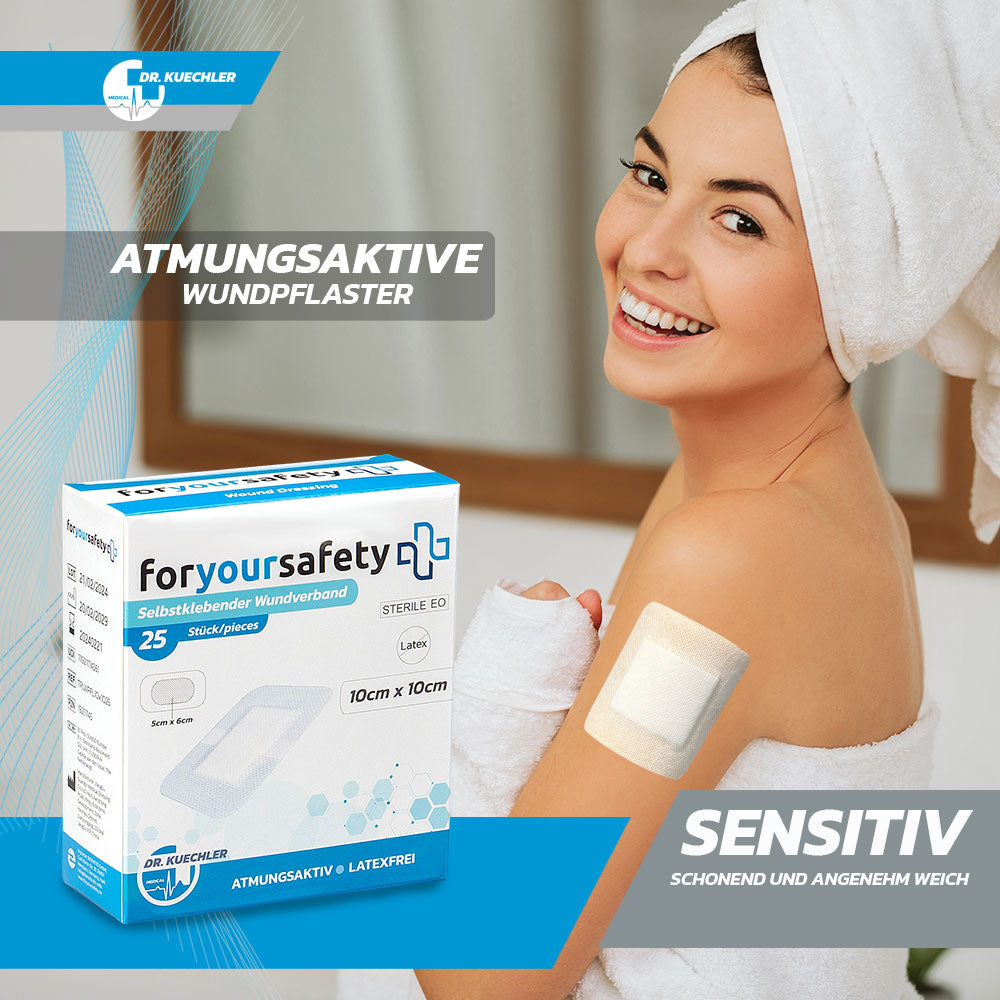 Dr. Kuechler Medical FORYOURSAFETY Wundpflaster sensitiv