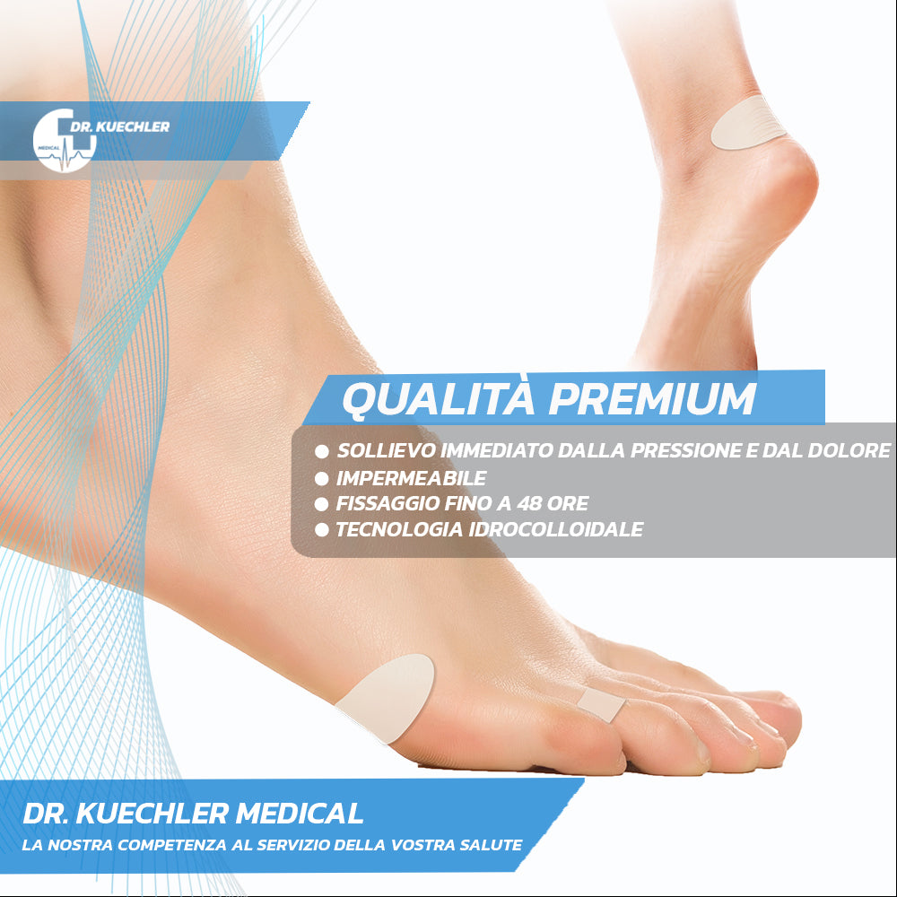 Dr.Kuechler Medical 15 Stück Hydrocolloid Blasenpflaster 3 verschiedene Größen