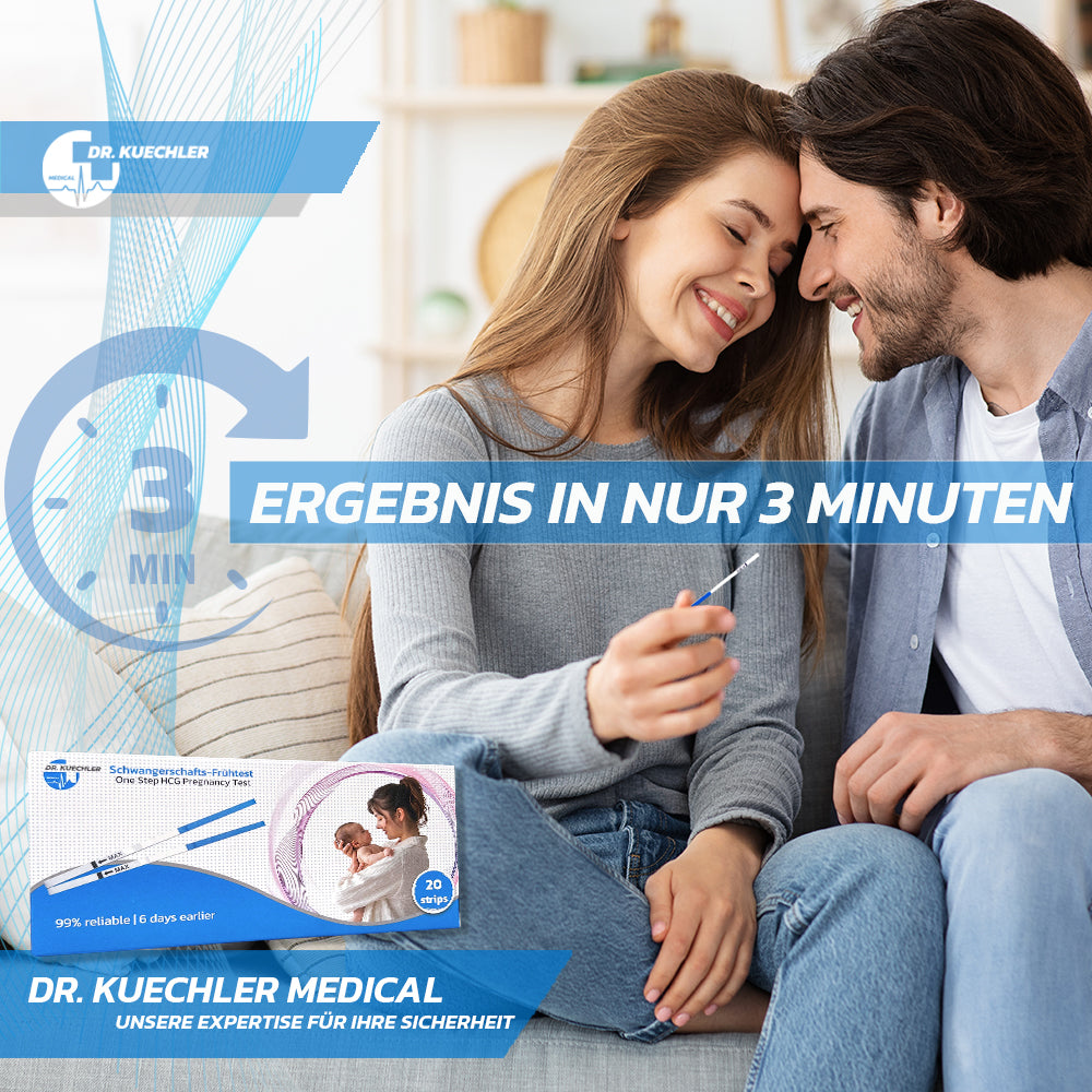 Dr Kuechler Medical Schwangerschaftstest Frühtest Mit 10 Miu Hoher Empfindlichkeit