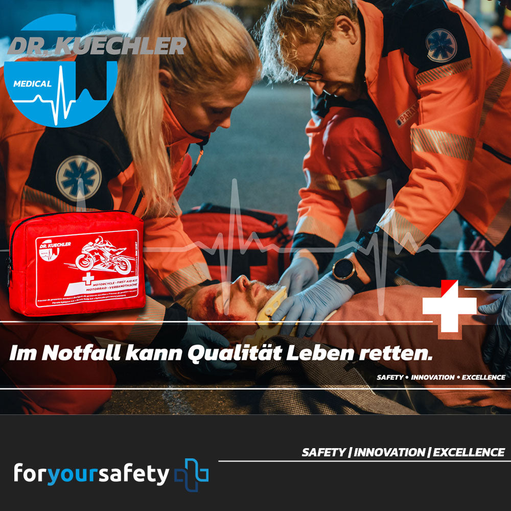 Motorrad, Quad, Vespa, Fahrrad Verbandstasche, Verbandskasten