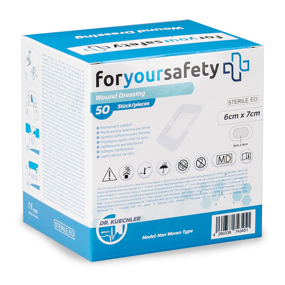 Dr. Kuechler Medical FORYOURSAFETY Wundpflaster sensitiv