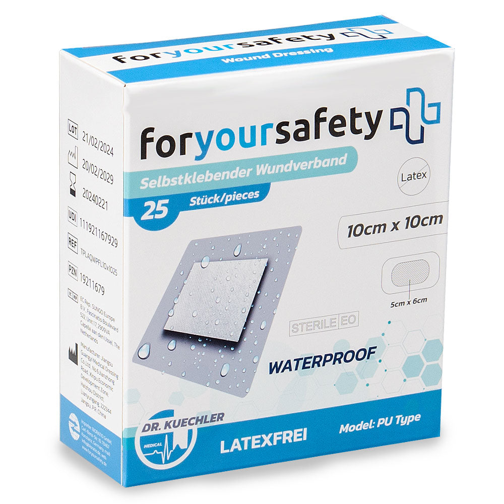 Dr. Kuechler Medical FORYOURSAFETY Wundpflaster wasserfest