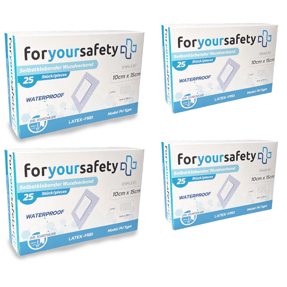Dr. Kuechler Medical FORYOURSAFETY Wundpflaster wasserfest