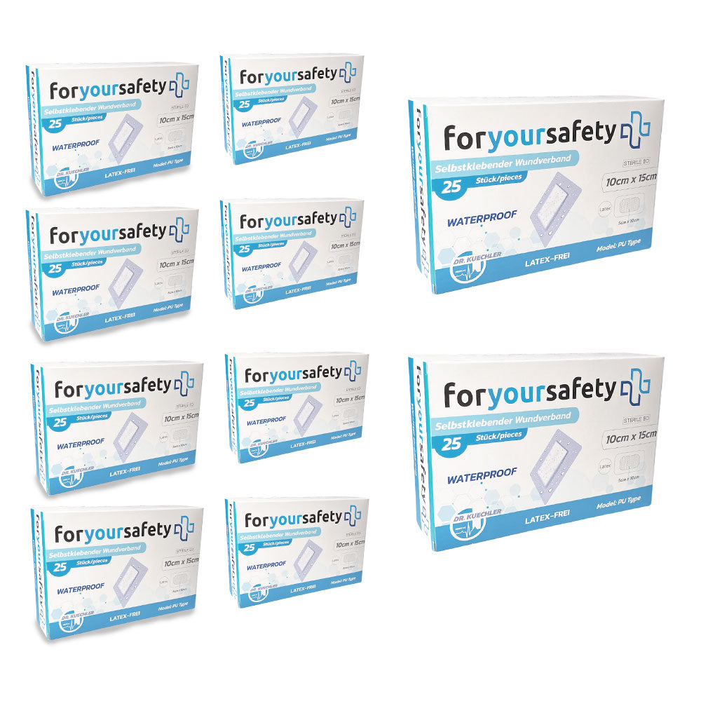 Dr. Kuechler Medical FORYOURSAFETY Wundpflaster wasserfest