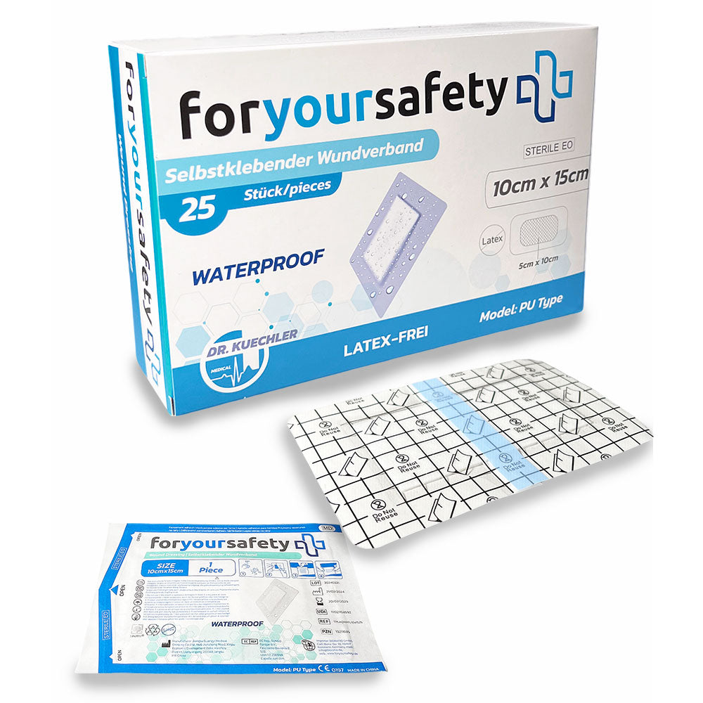 Dr. Kuechler Medical FORYOURSAFETY Wundpflaster wasserfest