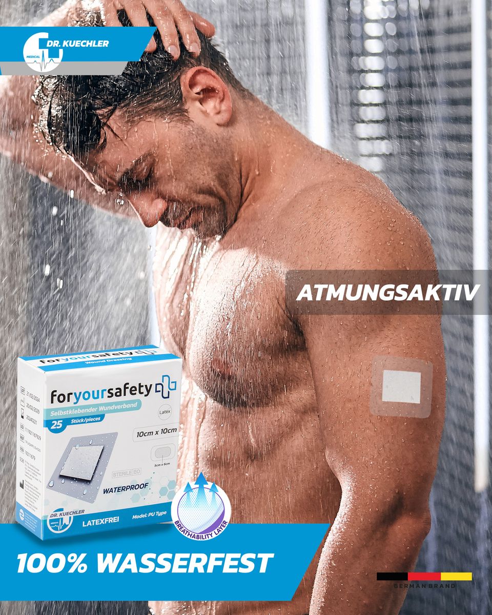 Dr. Kuechler Medical FORYOURSAFETY Wundpflaster wasserfest