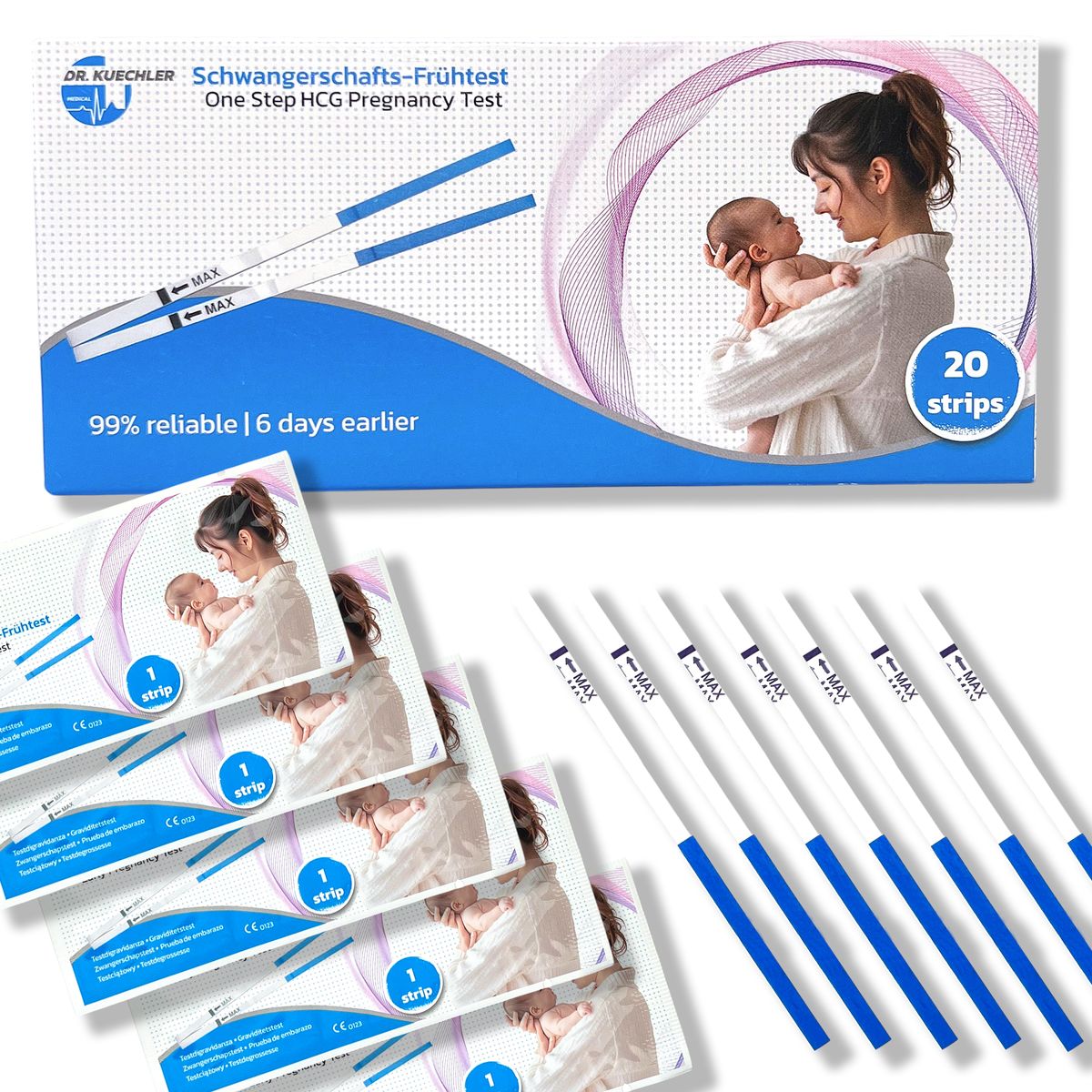 Schwangerschaftstest Streifentest