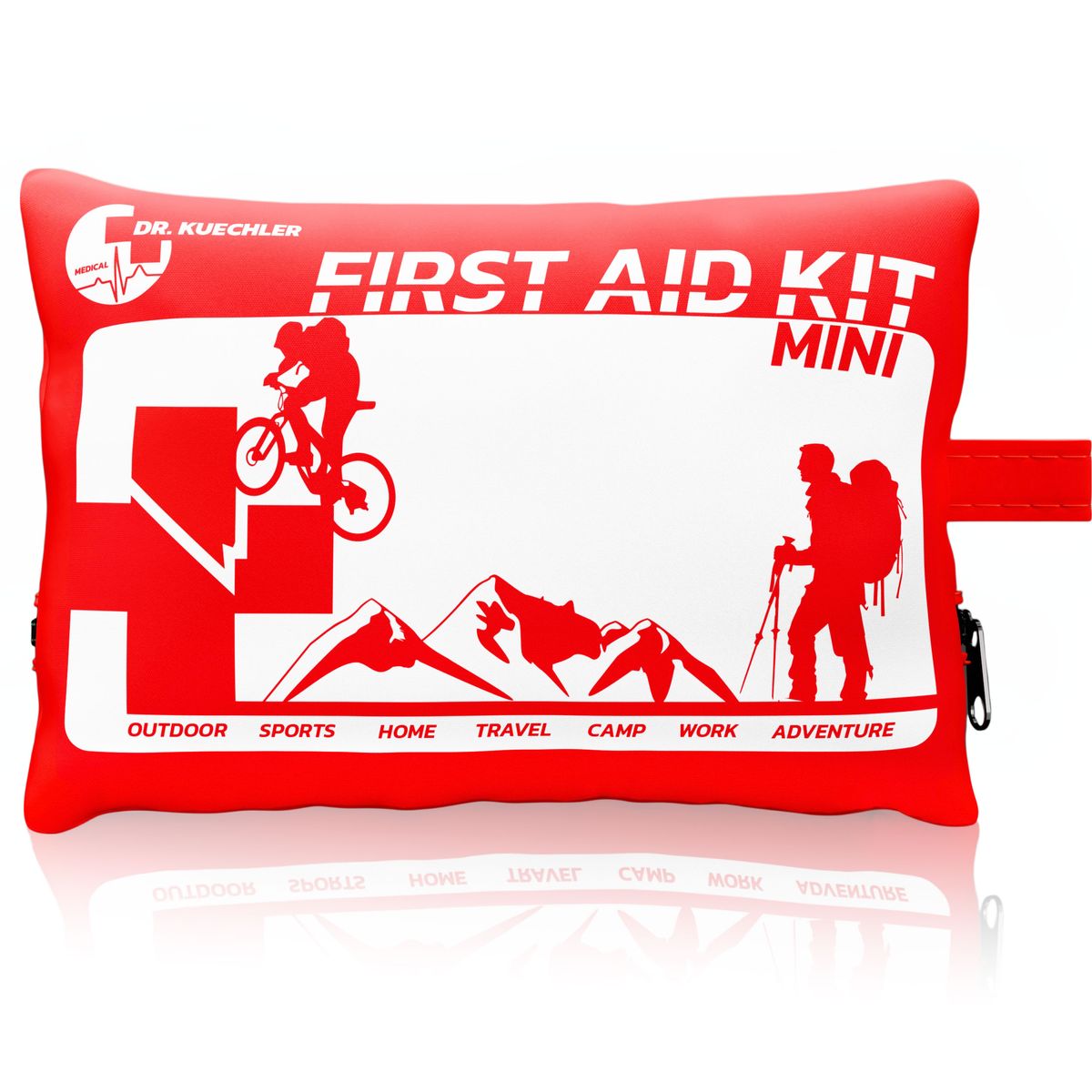 Dr. Kuechler Mini Erste Hilfe Set – 15x10x3 cm, klein und leicht