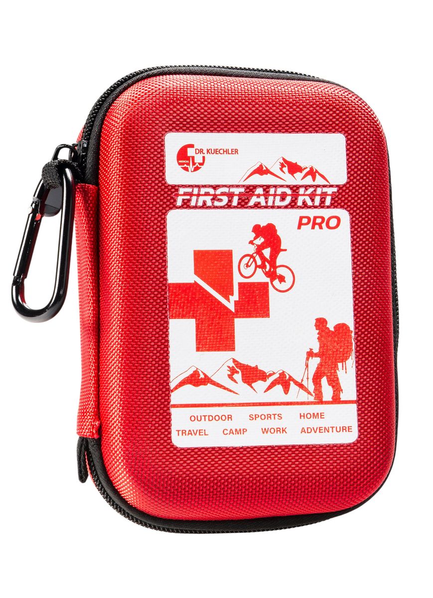 Outdoor Premium Erste-Hilfe-Set PRO -35 Teile inkl. Kompass, Pfeife