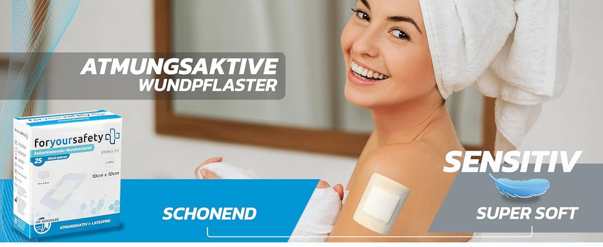 Dr. Kuechler Medical FORYOURSAFETY Wundpflaster sensitiv