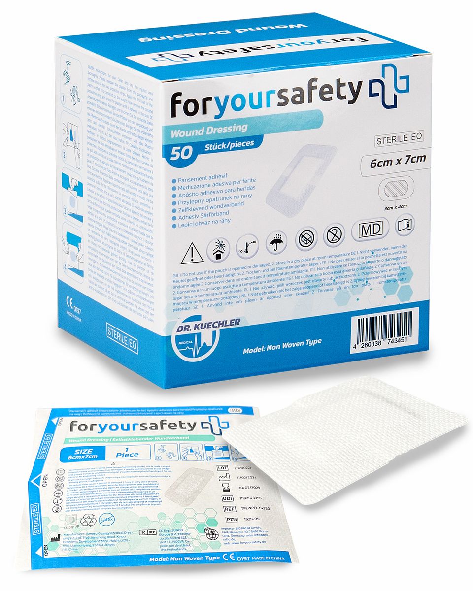 Dr. Kuechler Medical FORYOURSAFETY Wundpflaster sensitiv