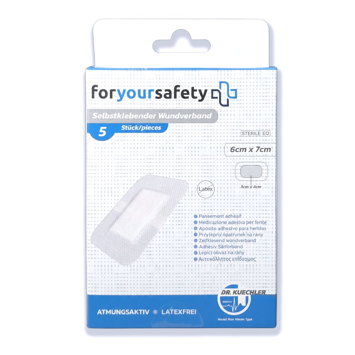 Dr. Kuechler Medical FORYOURSAFETY Wundpflaster sensitiv