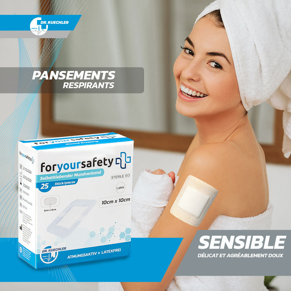 Dr. Kuechler Medical FORYOURSAFETY Wundpflaster sensitiv
