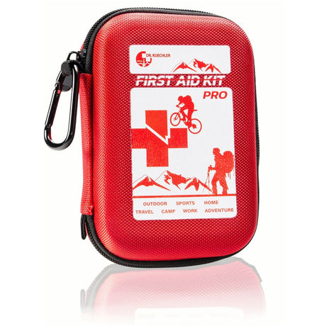Outdoor Premium Erste-Hilfe-Set PRO -35 Teile inkl. Kompass, Pfeife