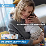 Dr. Kuechler Medical Ovulationstest 10 Stück - Extrem Sensibler LH Schnelltest 10 Miu für Kinderwunsch und fruchtbare Tage - Eisprungtest für Frauen, Ergebnis in 5-10 Minuten