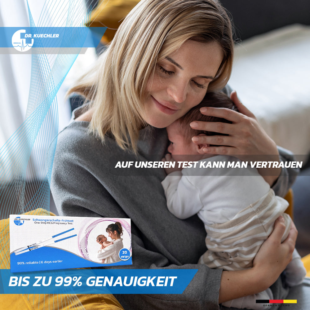 Dr Kuechler Medical Schwangerschaftstest Frühtest Mit 10 Miu Hoher Empfindlichkeit