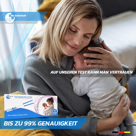 Dr Kuechler Medical Schwangerschaftstest Frühtest Mit 10 Miu Hoher Empfindlichkeit