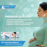 Dr. Kuechler Medical Ovulationstest 10 Stück - Extrem Sensibler LH Schnelltest 10 Miu für Kinderwunsch und fruchtbare Tage - Eisprungtest für Frauen, Ergebnis in 5-10 Minuten