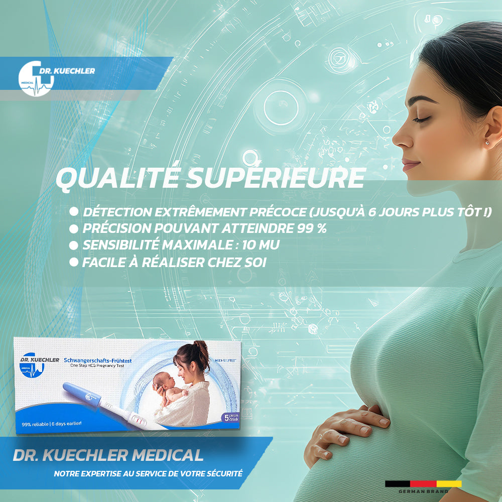 Dr Kuechler Medical Schwangerschaftstest Frühtest Mit 10 Miu Hoher Empfindlichkeit