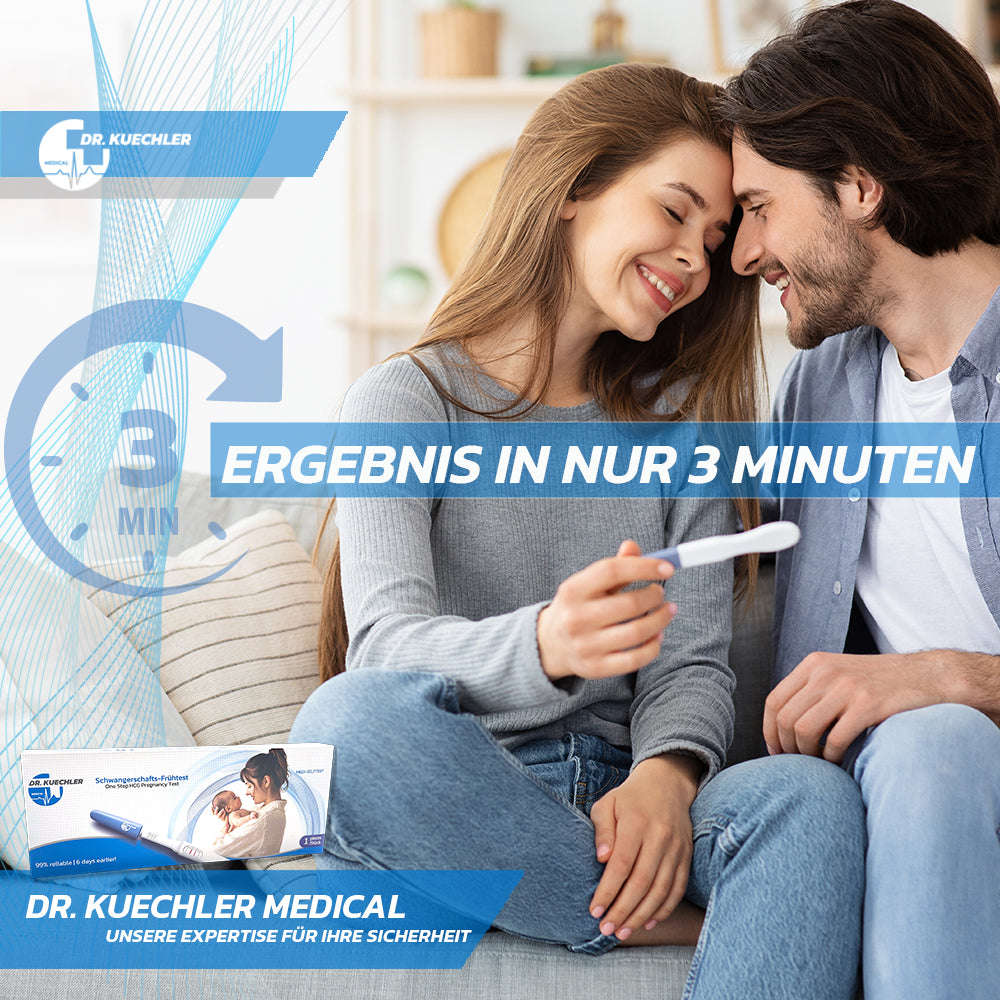 Dr Kuechler Medical Schwangerschaftstest Frühtest Mit 10 Miu Hoher Empfindlichkeit