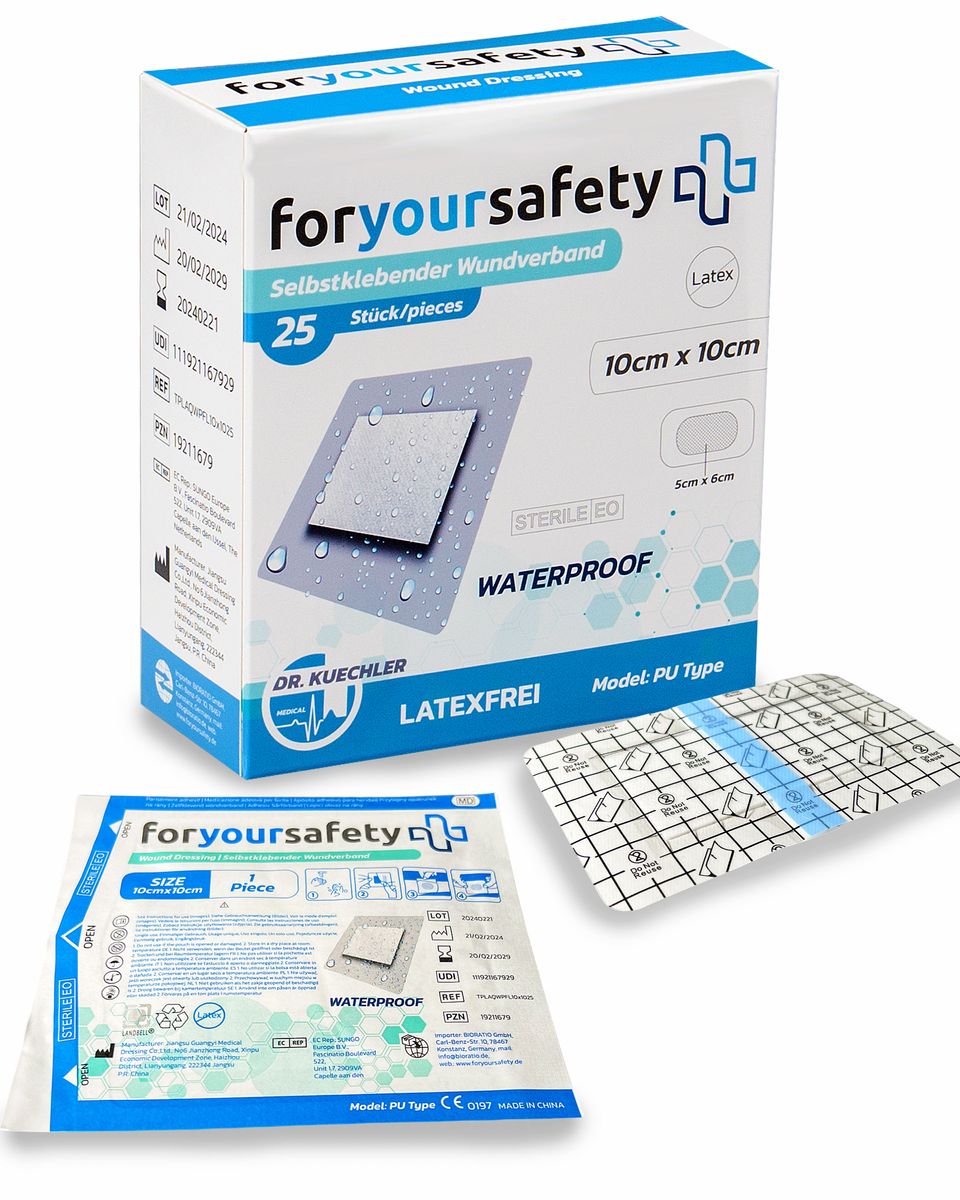 Dr. Kuechler Medical FORYOURSAFETY Wundpflaster wasserfest