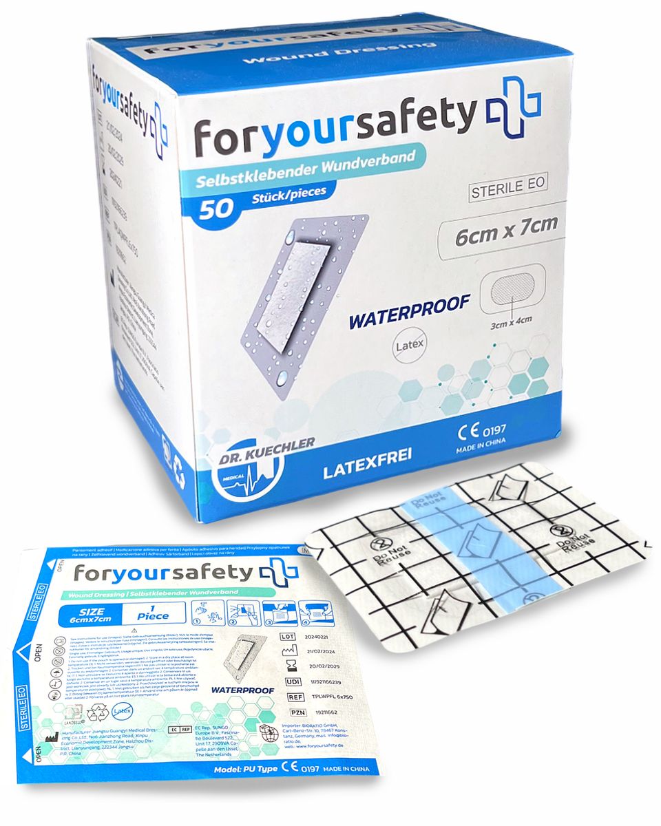 Dr. Kuechler Medical FORYOURSAFETY Wundpflaster wasserfest